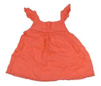 Lososový blúzková ý top s madeirou Primark