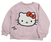 Svetloružová oversize mikina s Kitty Primark