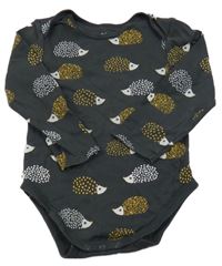 Tmavošedé body s ježky C&A