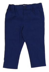 Tmavomodré slavnostní kalhoty Primark