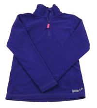 Tmavofialová funkčná fleecová mikina Gelert