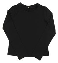 Čierne športové tričko H&M