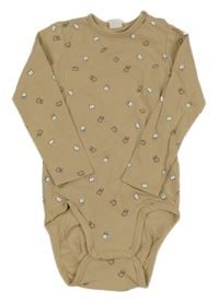 Béžové body so zvieratkami H&M