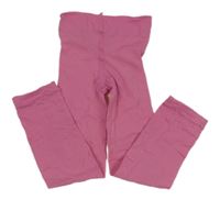 Růžové silonky bez šlapiček 