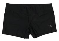 Čierne športové funkčné kraťasy Decathlon