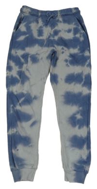 Modro-světlemodré batikované tepláky George