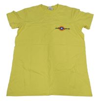 Žlté tričko s nápisom Stedman