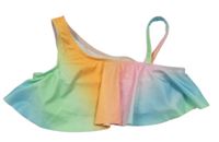 Duhová plavková podprsenka s volánikom H&M