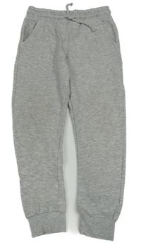 Šedé melírované tepláky F&F