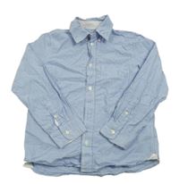 Modro-biela pruhovaná košeľa H&M
