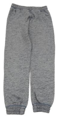 Sivo-tmavosivé melírované tepláky YIGGA