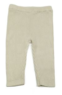 Světlebéžové žebrované kamaše George