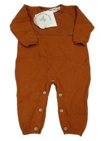 Nové - medový pletený overal Niňos Alegres