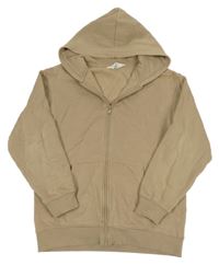 Béžová prepínaci mikina s kapucňou H&M