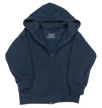 Tmavomodrá prepínaci oversize mikina s kapucňou PRIMARK