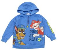 Modrá prepínaci mikina s Paw Patrol a kapucňou Primark