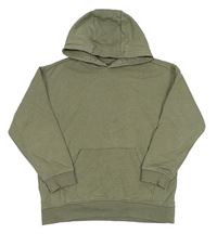 Khaki mikina s kapucňou F&F