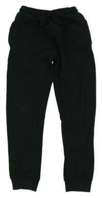 Čierne slim tepláky Next