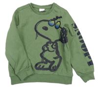 Khaki mikina se Snoopym S. Oliver