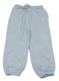 Nové - Světlemodré tepláky s duhou Dunnes