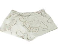 Smotanové teplákové kraťasy s králikmi H&M