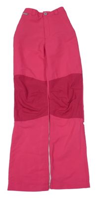 Fuchsiové outdoorové roll-up nohavice Regatta