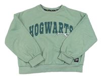 Zelená crop mikina s nápisem - Harry Potter M&S