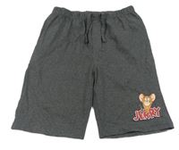 Tmavosivé kraťasy s Jerrym