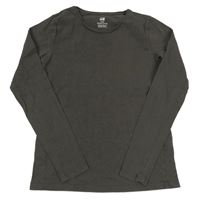 Antracitové tričko H&M
