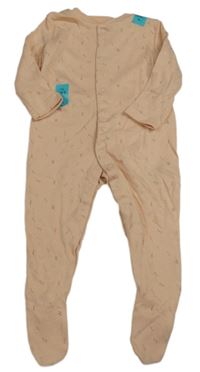 Nové - Růžový overal s písmeny Primark