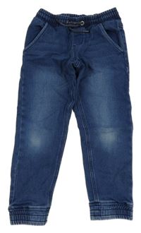 Tmavomodré teplákové cuff rifle Pepperts