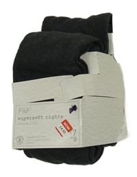 Nové - 2x Tmavošedé punčocháče F&F