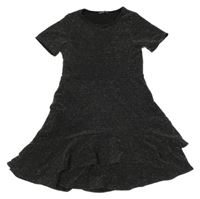 Černé třpytivé šaty Reserved