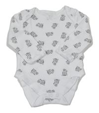 Biele body s tigrami Primark