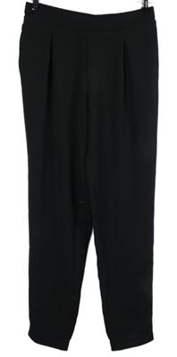 Dámske čierne voľné é nohavice Dorothy Perkins