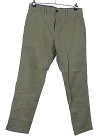 Pánske béžové vzorované spoločenské nohavice Next vel. 32/29