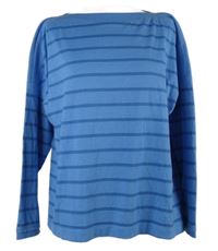 Dámské světlemodré pruhované triko Cecil 