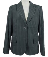 Dámské tmavošedé proužkované sako Betty Barclay 