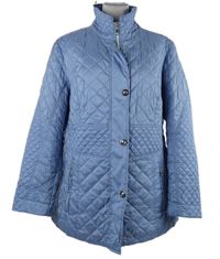 Dámská světlemodrá prošívaná šusťáková zateplená parka Bexley´s 