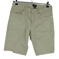 Pánské béžové plátěné kraťasy H&M vel. 30