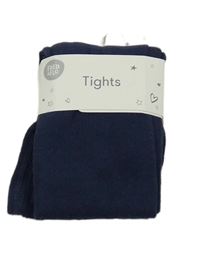 Nové - Tmavomodré punčoháče F&F