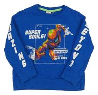 Modrá mikina so Spidermanem Marvel