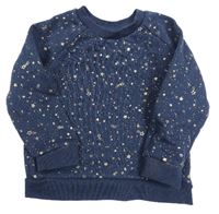 Tmavomodrá mikina s hviezdami zn. Primark