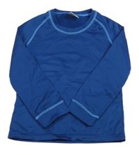 Tmavomodré thermo triko crane