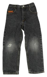 Tmavošedé rifle s prošoupáním 