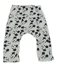 Sivé tepláky s Mickeym Disney