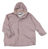 Levandulová nepromokavá bunda s odopínacíá kapucňou Celavi