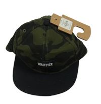 Nové - Khaki army kšiltovka s nápisem Primark