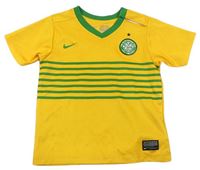 Žluto-zelené fotbalové tričko - Brazílie Nike