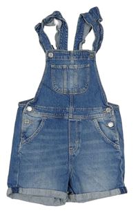 Modré riflové laclové kraťasy H&M